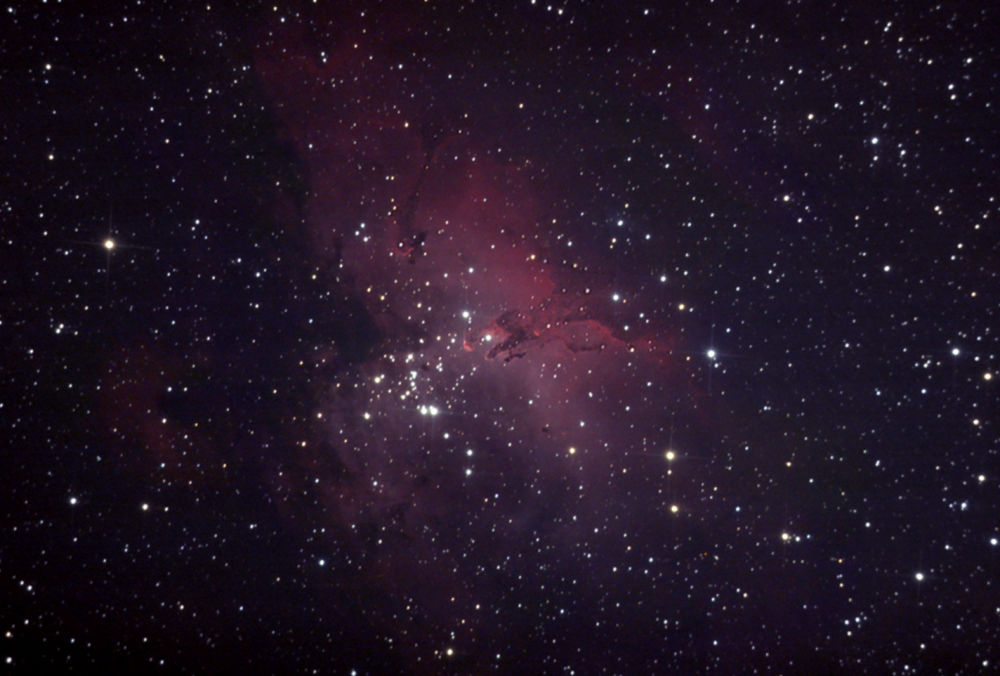 M16 Eagle Nebula with a Vixen 130mm f/5 Newtonian