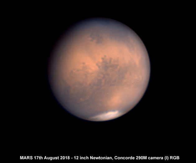 Mars - 17th Auguest 2018