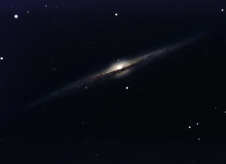 NGC 4565 edge-on galaxy